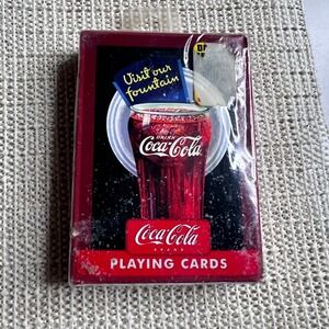 Coca-Cola Playing Cards Vintage Advertisements US Playing Card Co Bicycle NEW